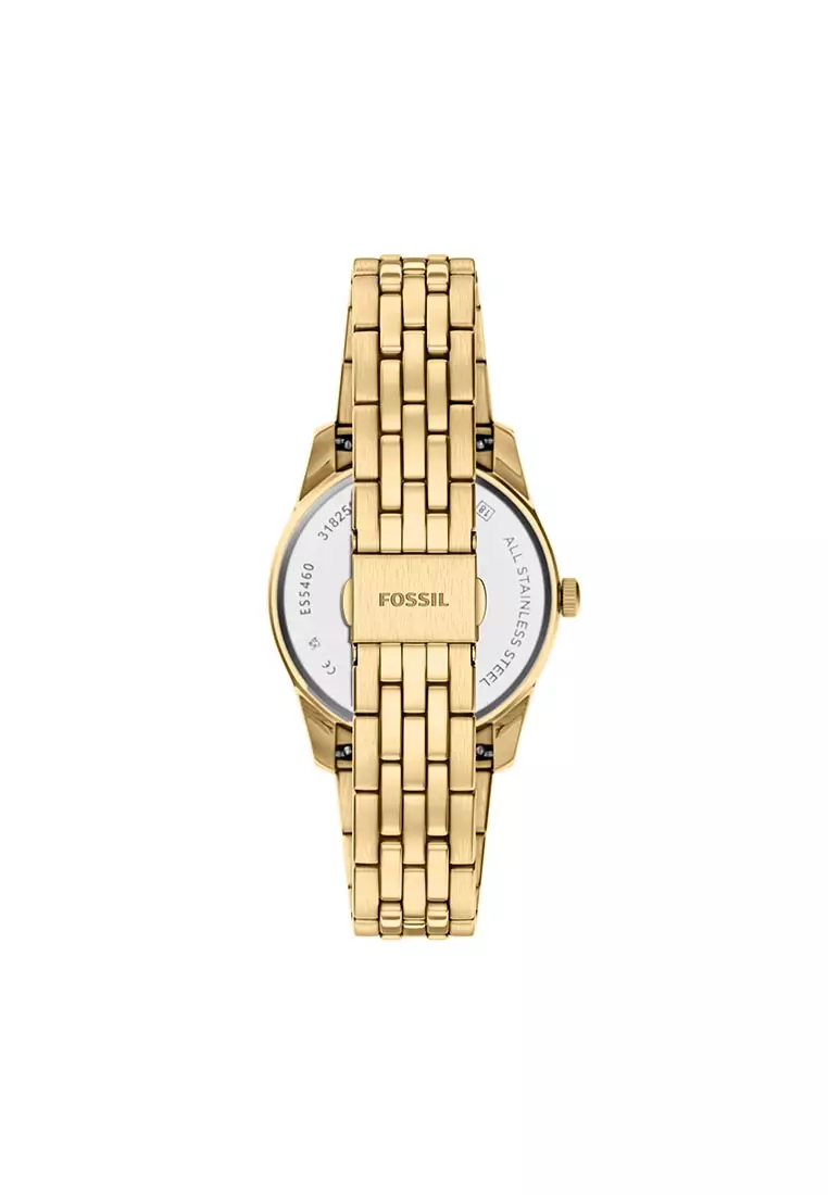 Scarlette Gold Stainless Steel Watch Es5460