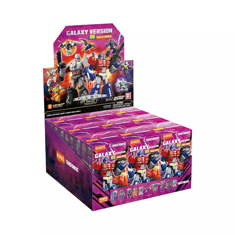 BLOKEES TRANSFORMERS GALAXY VERSION 06 ACTION FIGURE PARALLEL UNIVERSE RANDOM