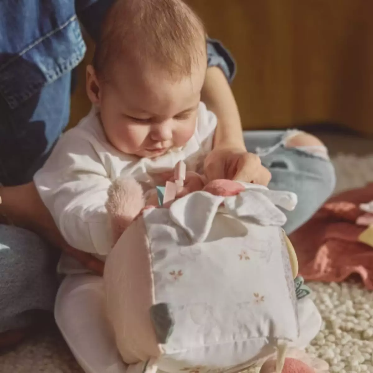 Mothercare Girls Activity Cube - Mainan Edukasi Boneka Dadu Bayi