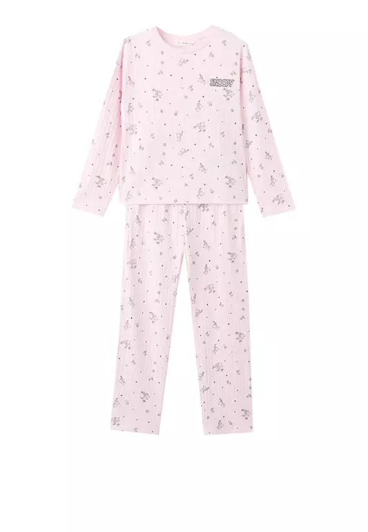 Long Snoopy Pyjamas Set