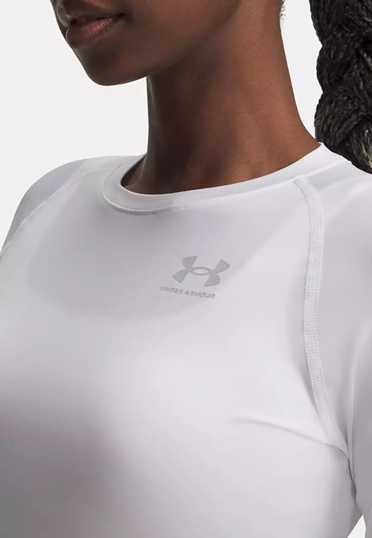 HeatGear® 緊身運動長袖上衣