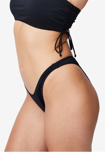 Cotton On Body black High Side Brazilian Seam Bikini Bottom 2903CUSB4F755DGS_1