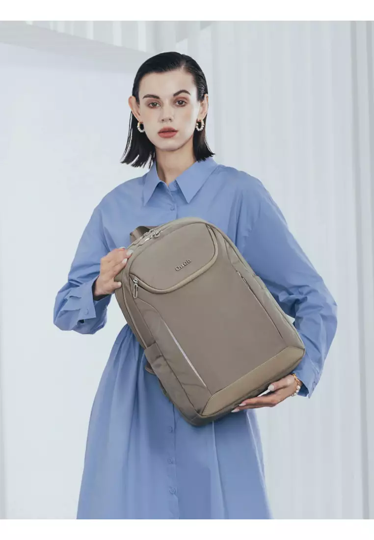 Urban Casual Shockproof 15.6 Laptop Compartment Waterproof Backpack for Women