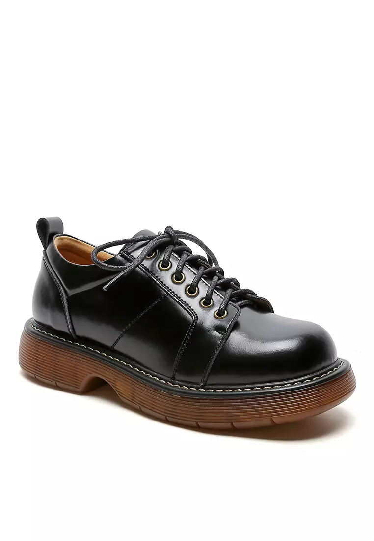 4CM Leather Derby Shoes MZ2755