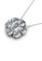 Her Jewellery silver Elegant Flower Pendant -  Made with premium grade crystals from Austria HE210AC17HUCSG_2