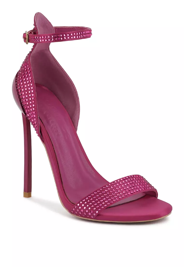Fuchsia pointed heels deals