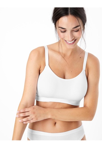 Buy Marks Spencer M S Flexifit Cotton Rich Full Cup Cami Bra Online Zalora Singapore