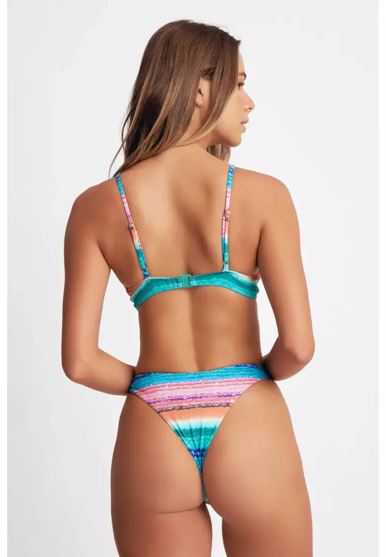 Mila Deep Scoop Neck Bikini Top / Mermaid Tale