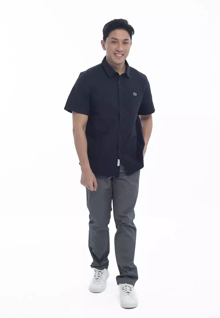 Men's Oxford Shirt With Signature Whale Embroidery