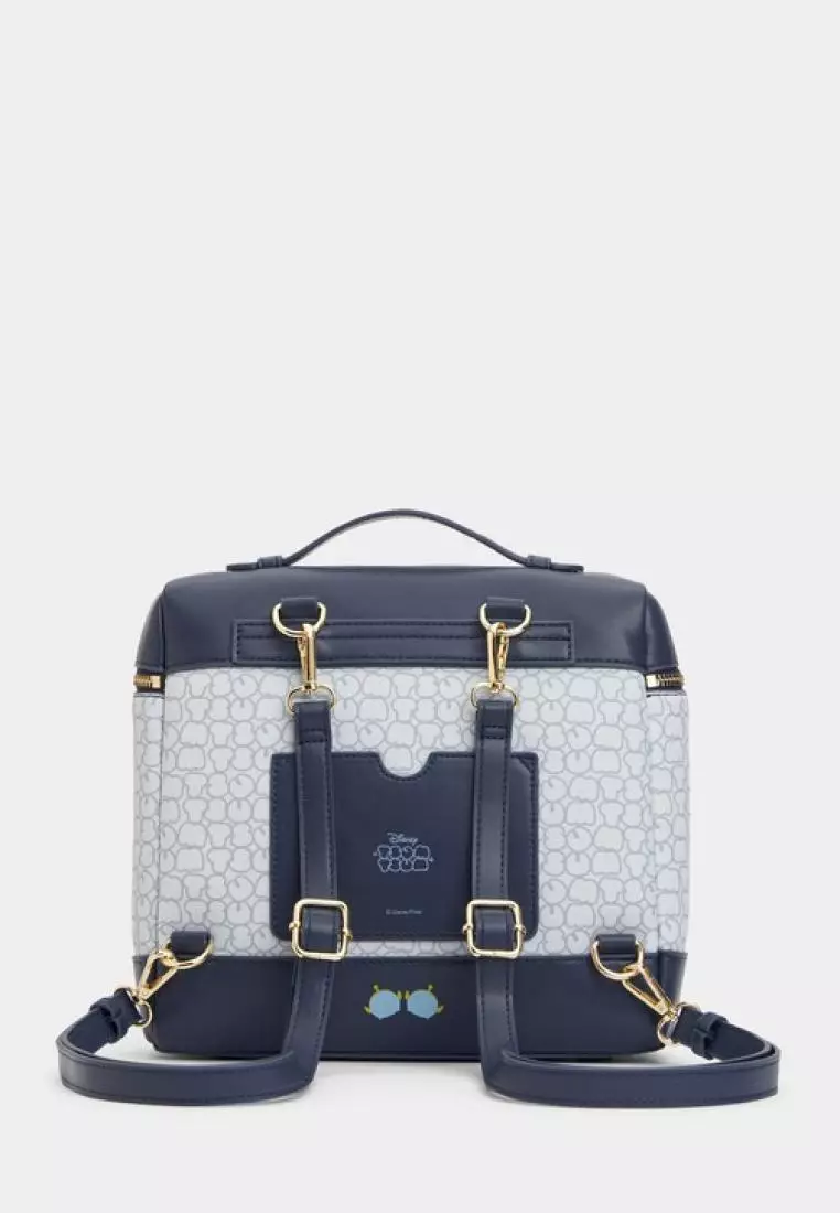 Tracey x Tsum Tsum Monogram Boxy 2-Way Bag Backpack Sling Bag