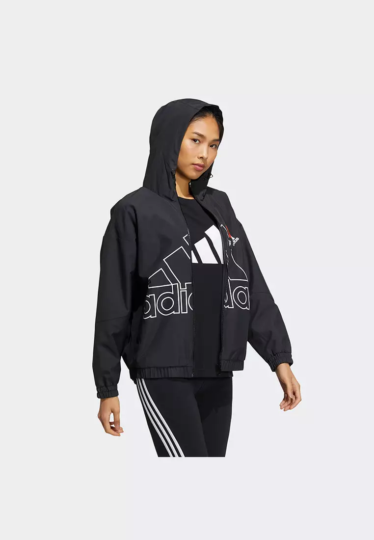 Adidas originals hotsell woven jacket ladies