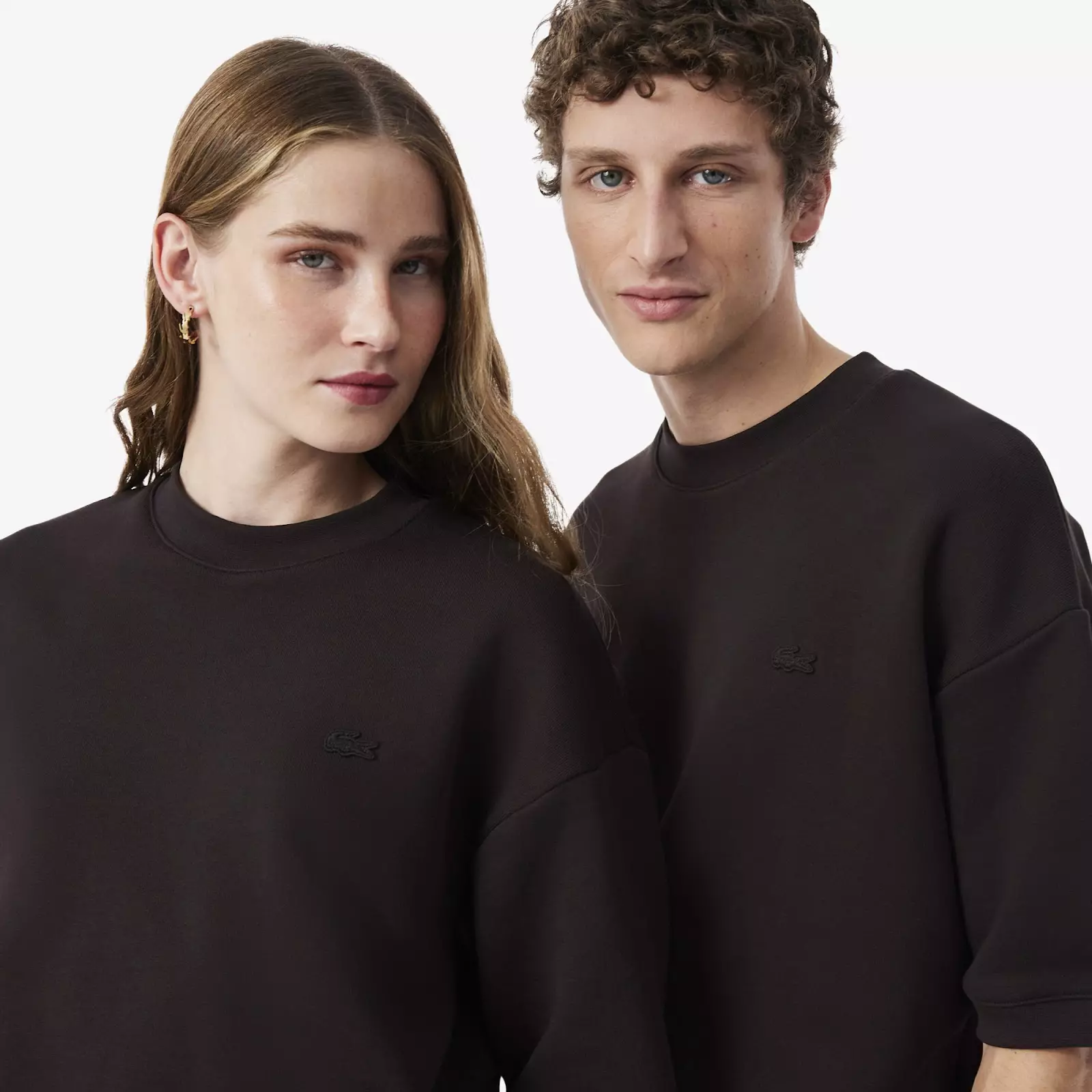 Relaxed Fit Short Sleeved Sweatshirt