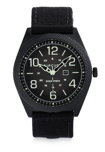 Jual Rip Curl Striker Midnight Nylon / Leather Watch 