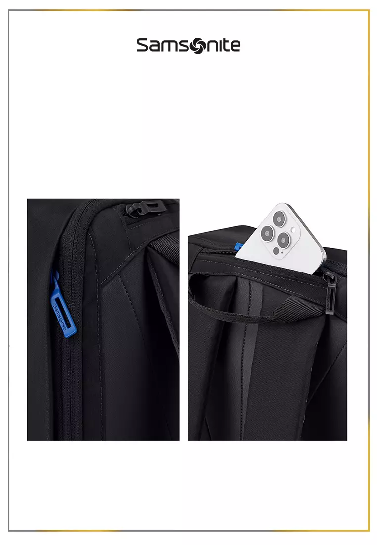 Samsonite Lite-Geo Lite Backpack 15.6" - Black