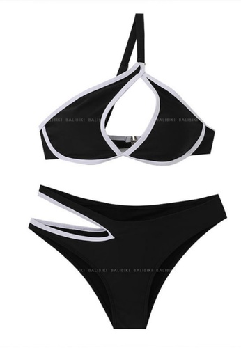 LYCKA black LNN1203 Korean Lady Bikini Swinwear Black DF0BCUSF22DF8AGS_1