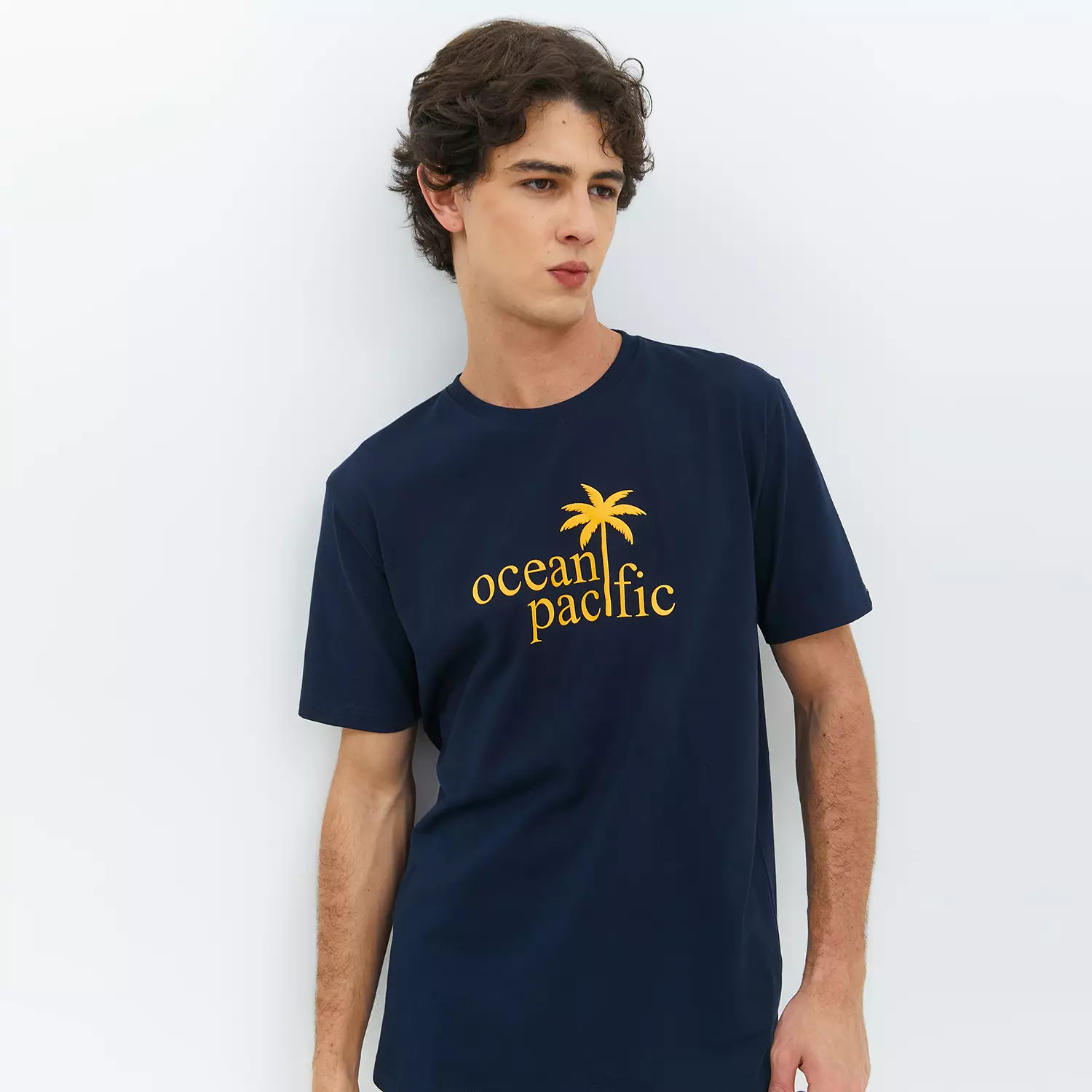 Ocean Pacific Men's T-shirt Regular Fit 03MTC25753 Navy