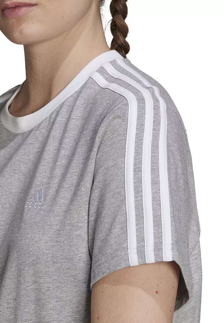 Jual Adidas Essentials 3 Stripes T Shirt Original 2024 Zalora Indonesia 9875