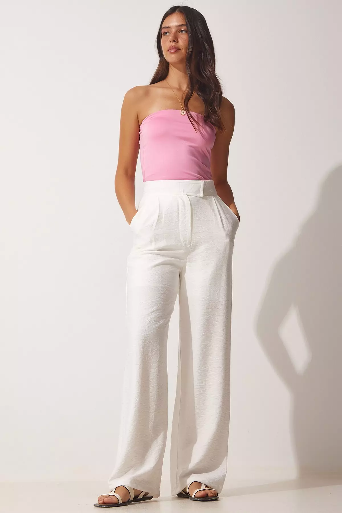 Flowy Linen Trousers