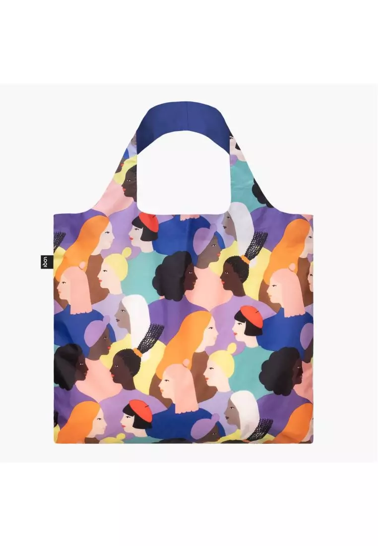 LOQI Artist Foldable Bag - Tess Smith-Roberts - Dog Walking Recycled Bag