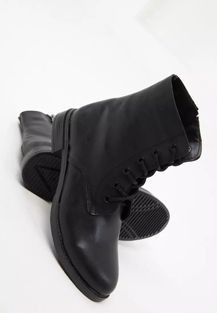 Bottines Sociology 'Laz Booties' Pour Femme - Noires - Taille 8.5 - Neuves Avec Boîte