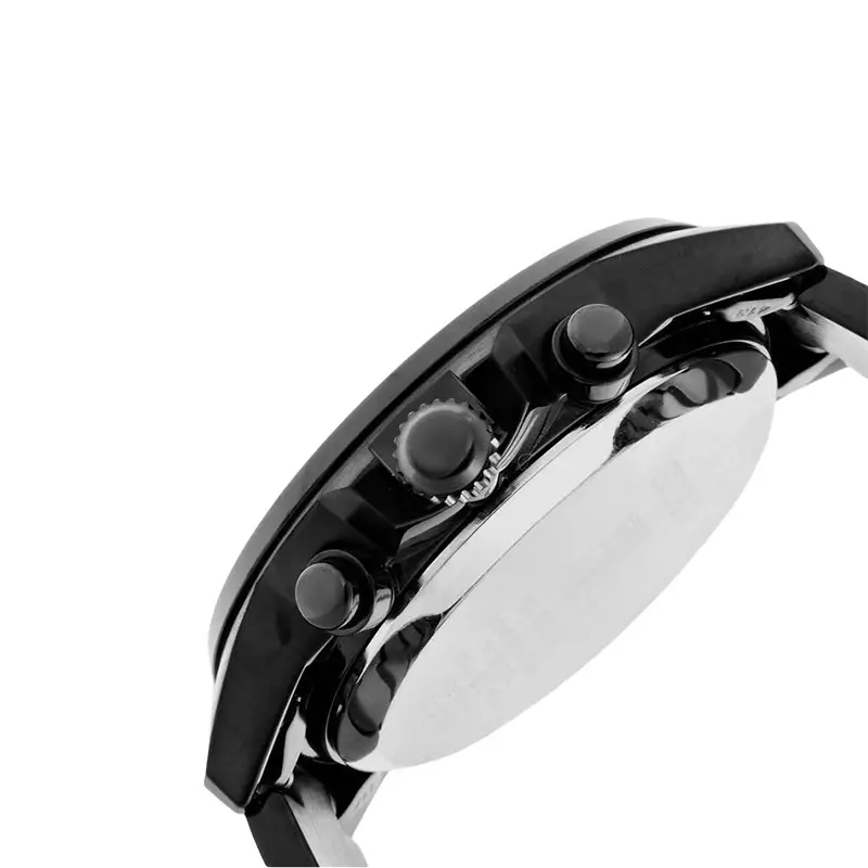 Jam Tangan Pria Seiko Solar SBPY049 Spirit FCB Barcelona Black Dial Black Stainless Steel Strap