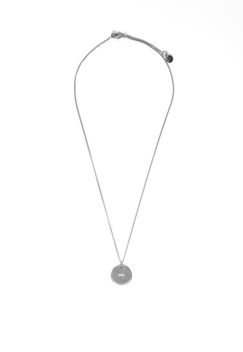 A.p.c. silver Eloi Necklace Necklace 594AEAC5D7F352GS_1