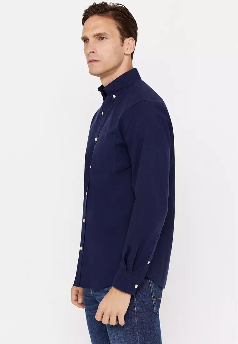 Plain Oxford Shirt