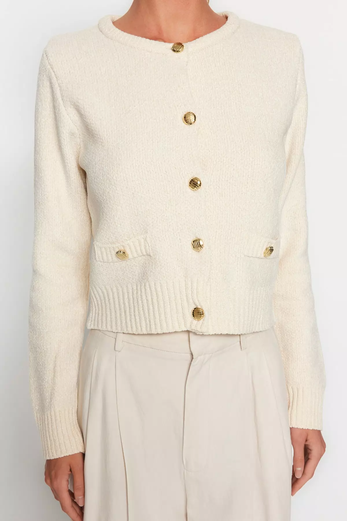 Premium Button Cardigan