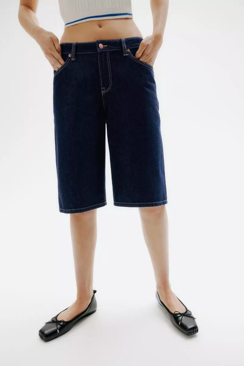 Bermuda Regular Denim shorts