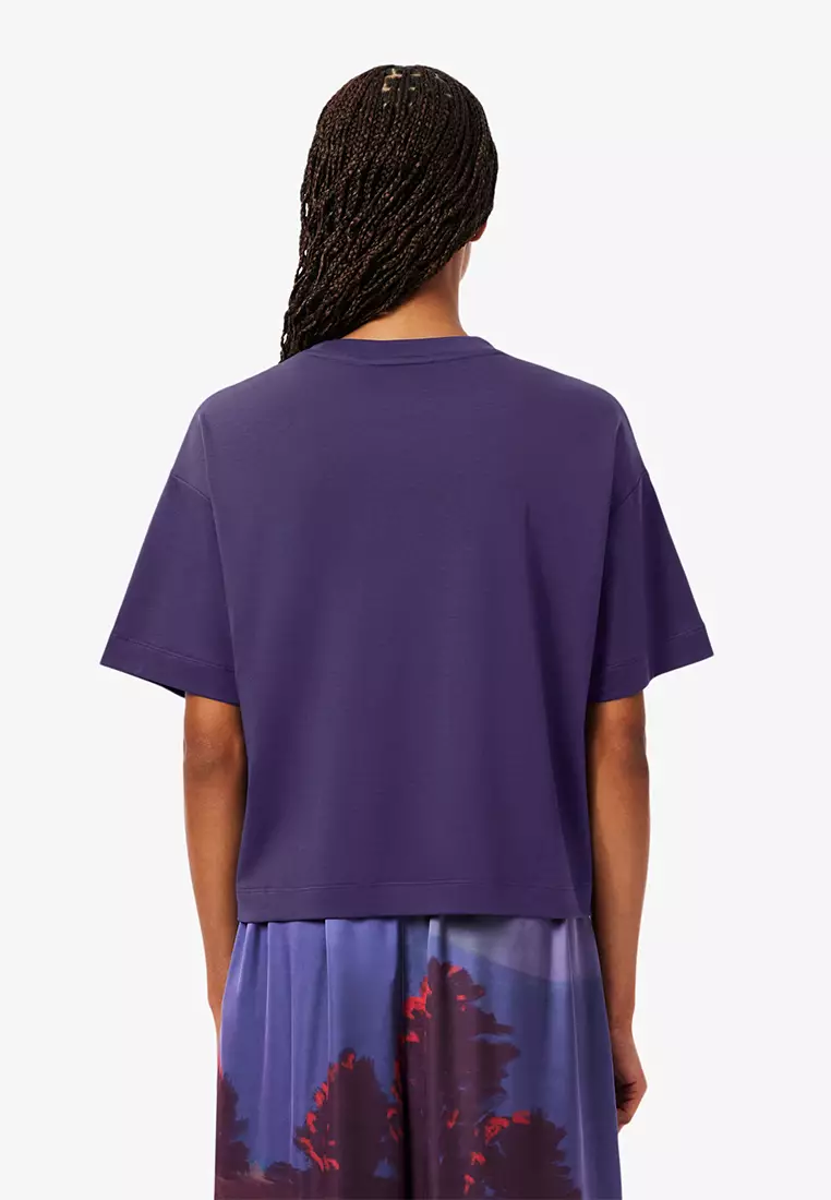 Relaxed Fit Landscape Crocodile T-shirt