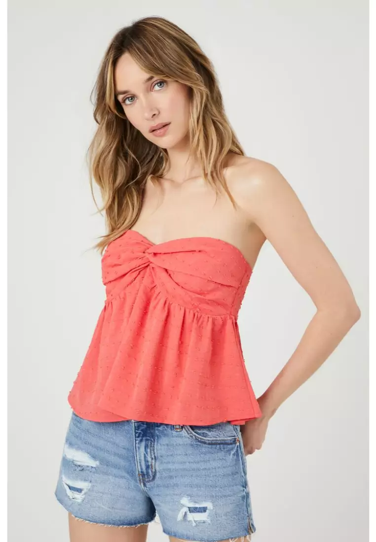 Forever 21 strapless top hot sale