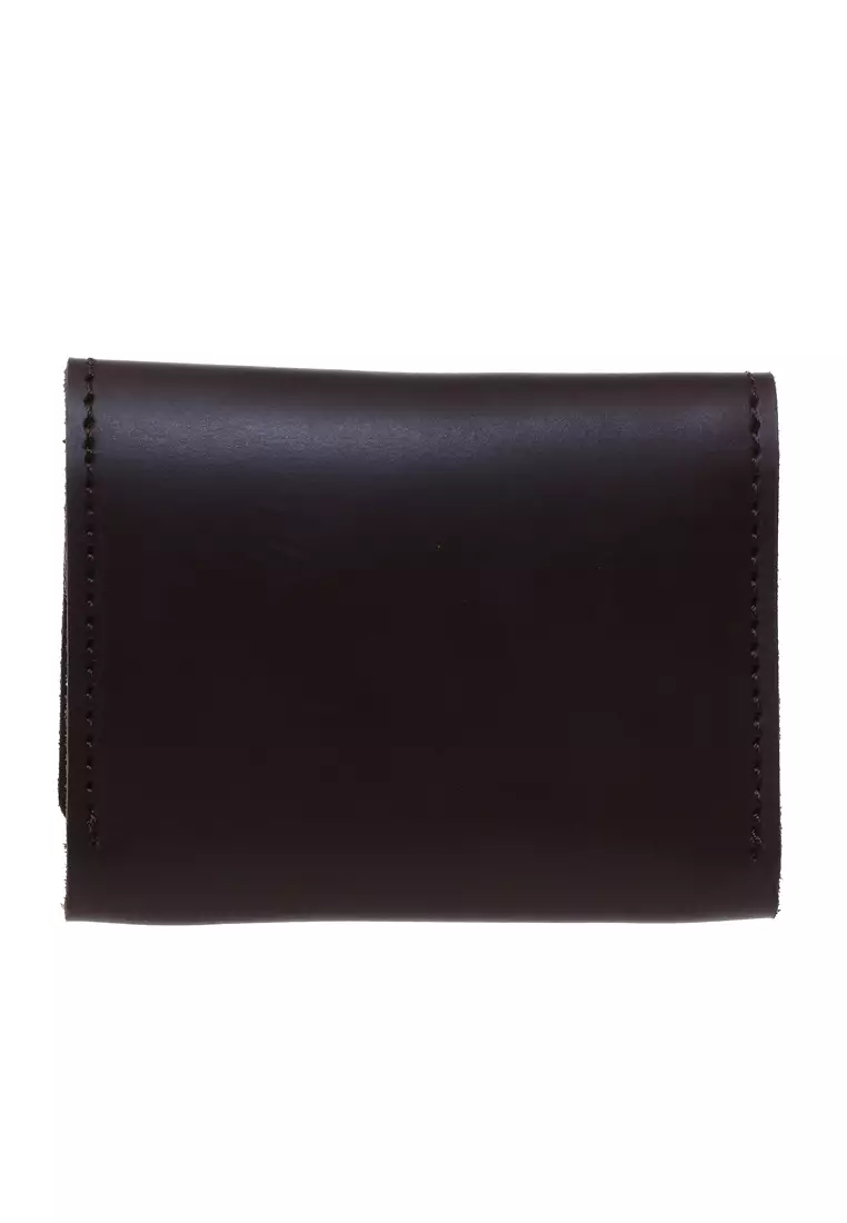 Zackly Dompet Kartu Card Holder Wallet Handmade Banyak Slot Material Genuine Leather Kulit 026 ORIGINAL - Brown