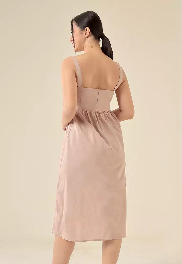 Jual Hardware HARDWARE YOLANDA MIDI DRESS Original 2024 | ZALORA ...