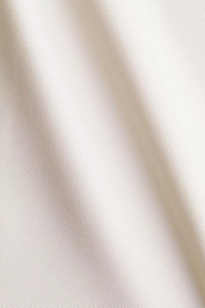 Cowl-neck satin top