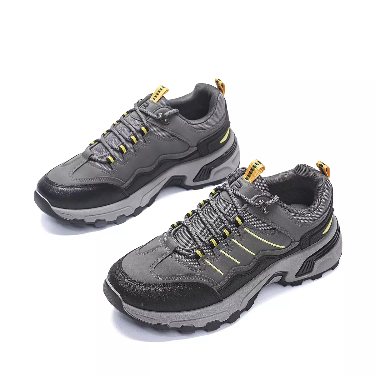 Sepatu Pria Hiking Outdoor Ootd Sneakers Cowok Bertali QNT916