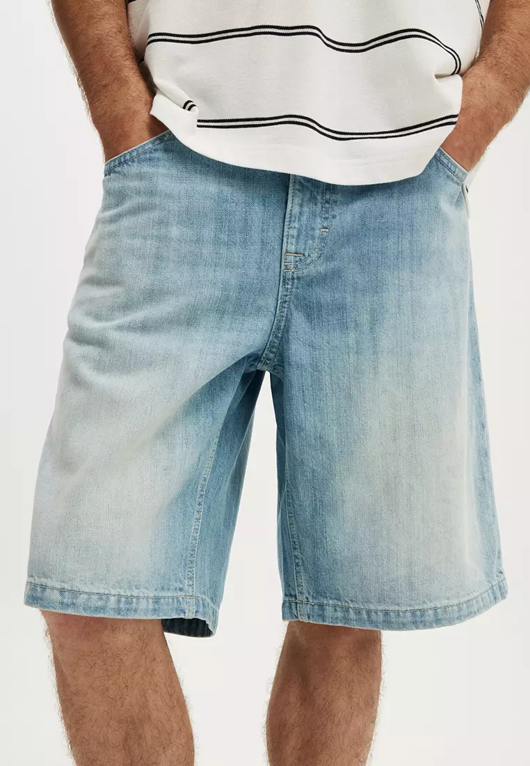 Baggy Denim Shorts