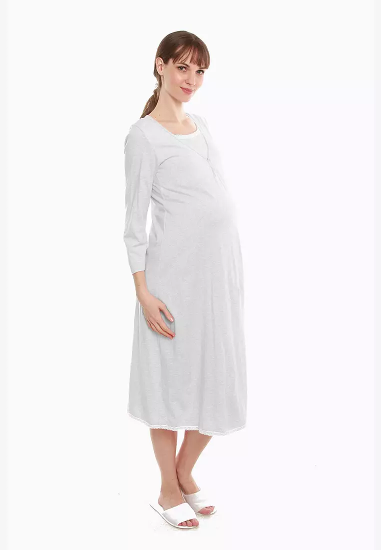 Buy Bove by Spring Maternity Jessie Nursing Gown Online
