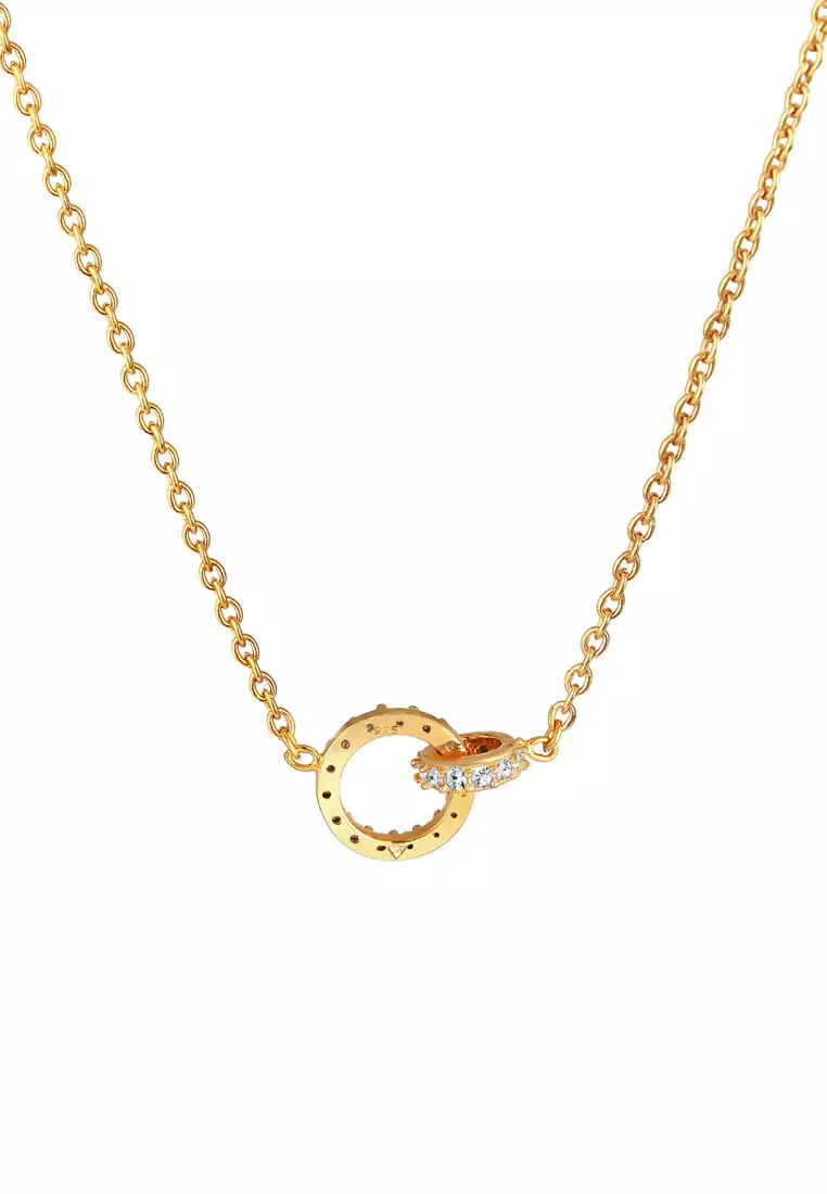 Collana Elli Con Mappa Della Germania In Argento 925 – Ciondolo In Filigrana, Gioiello Lucido E Antiossidante, Regalo Unico