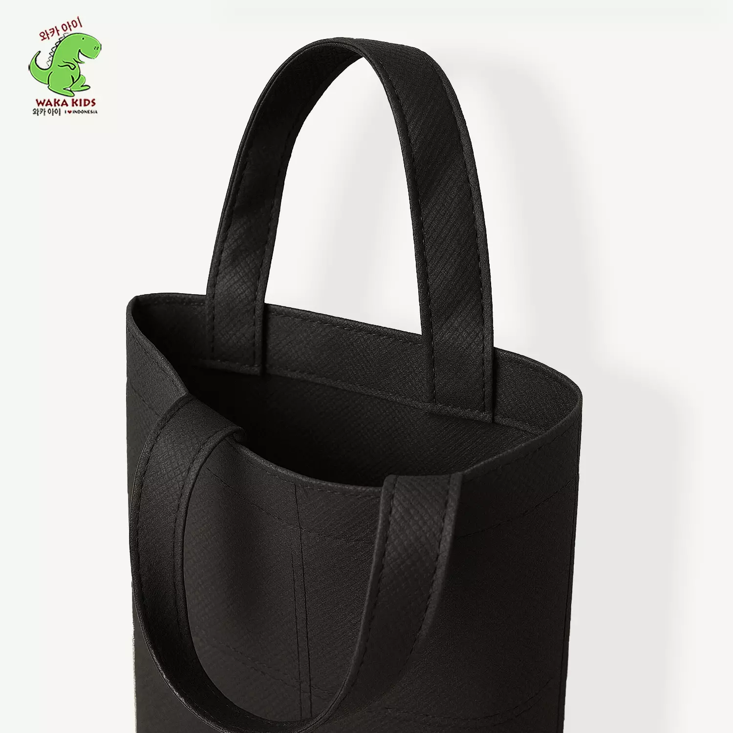 Wakakids Tas Jinjing Kain Spunbond Polos Goodie Bag Tote Bag Souvenir Hampers Kantong Belanja Venrc Ukuran Besar