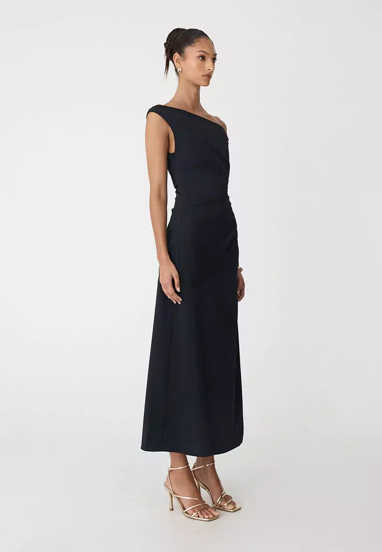 Afina One Shoulder Twist Dress