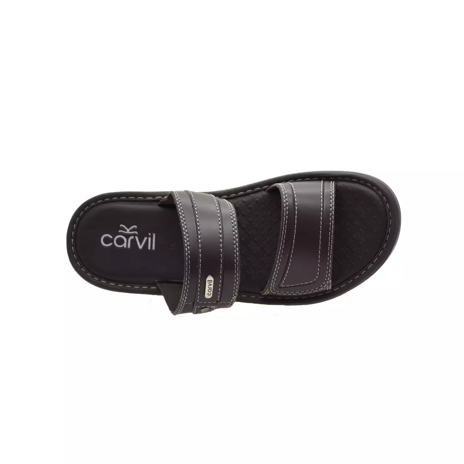 Carvil Sandal Pria Santoz 02-M Dark Brown