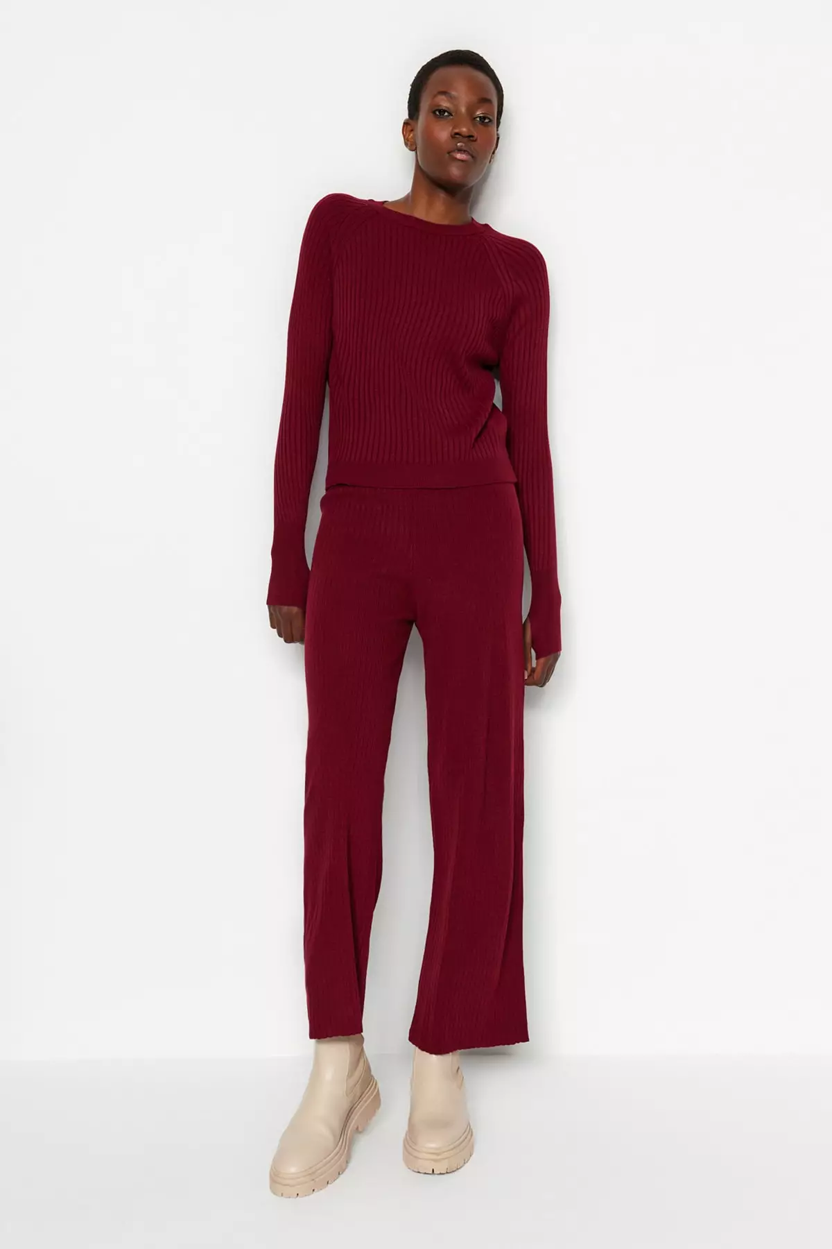 Red jumper pants on sale