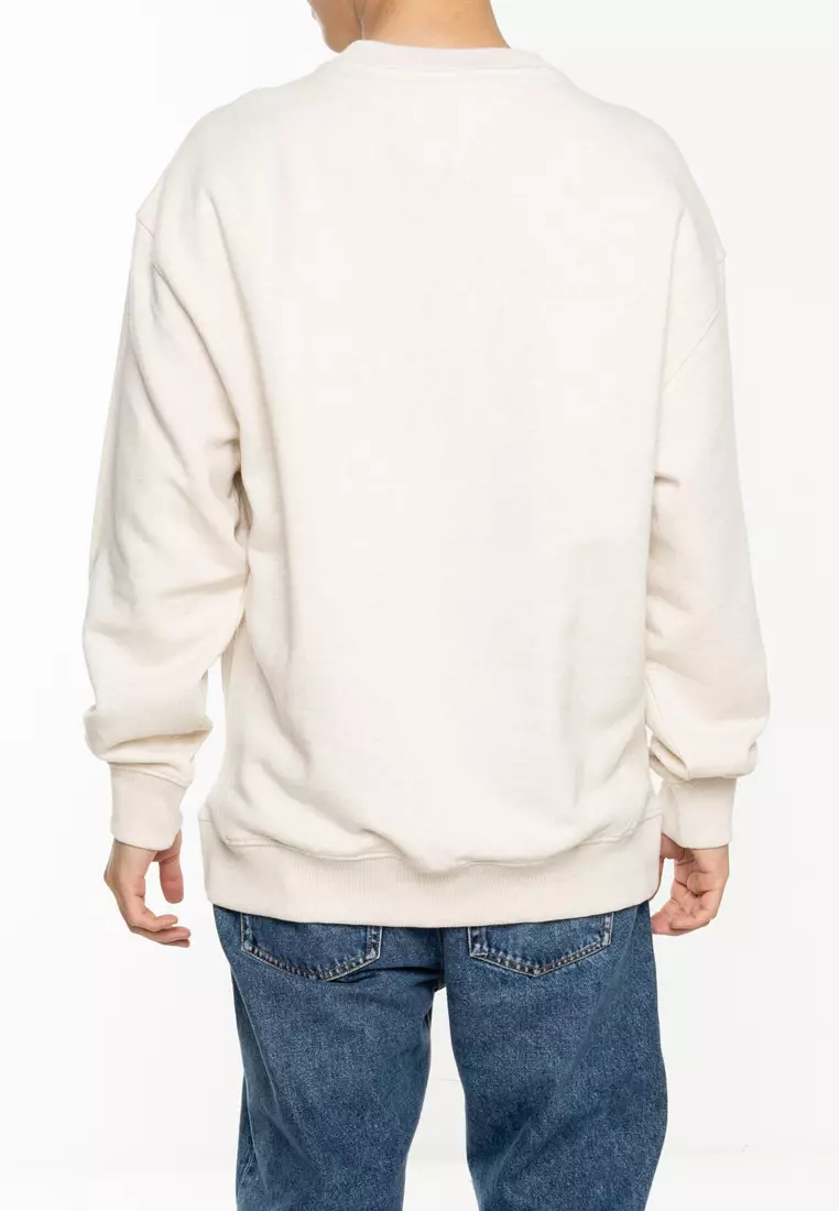 Tommy Hilfiger Melange Flag Crew Sweatshirt Tommy Jeans 2025