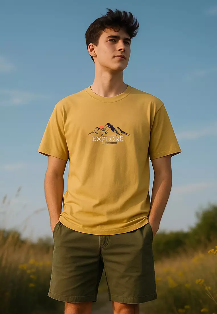 Men's Graphic T-Shirt "Explore"