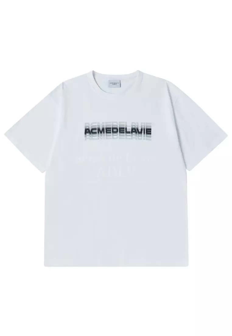 Tシャツ・カットソー ACME DE LA VIE SHAKE LOGO SHORT SLEEVE T-SHIRT 24FW SHAKE LOGO SHORT SLEEVE T-SHIRT BLACK - ACMÉ DE LA VIE