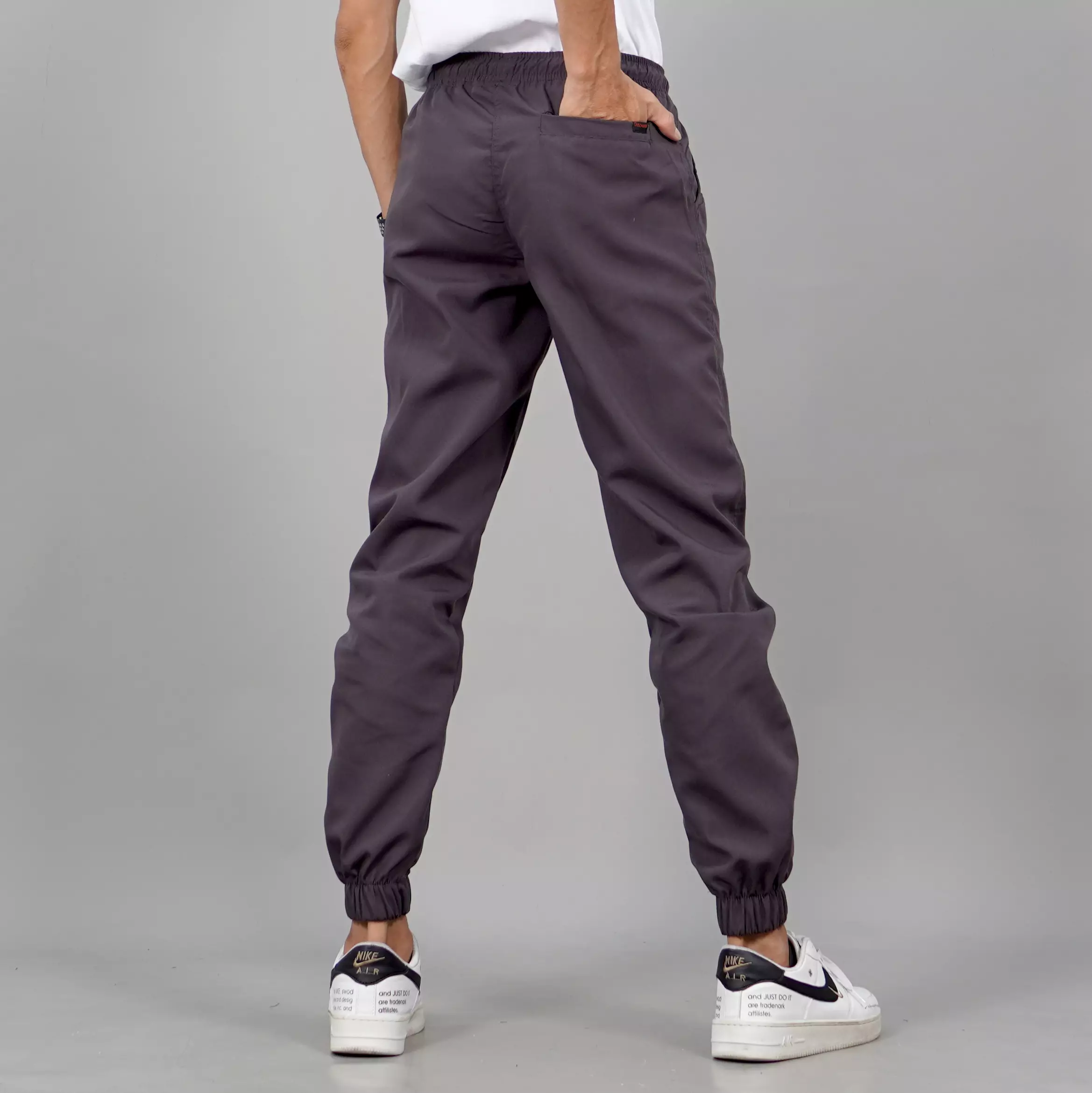 DION Celana Panjang Jogger Pria Jogger Pants Pria Celana Jogger Pria - ABU TUA