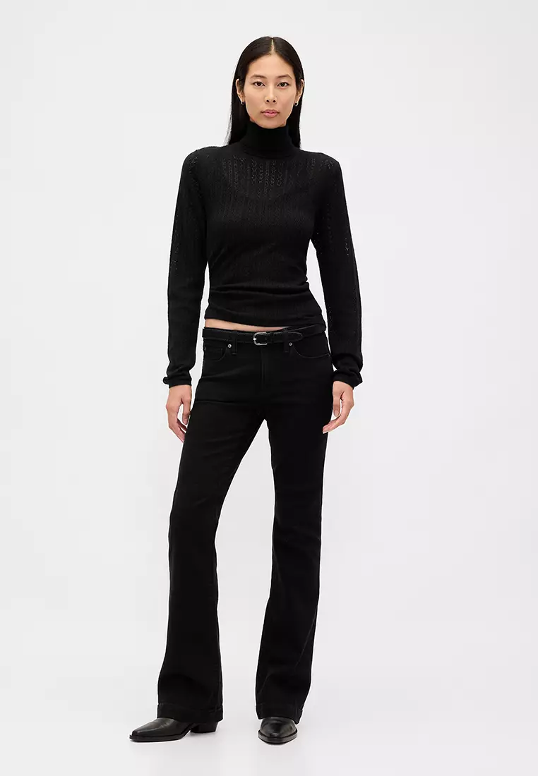 Buy GAP Brooklyn Pointelle Turtleneck Top Online | ZALORA Malaysia