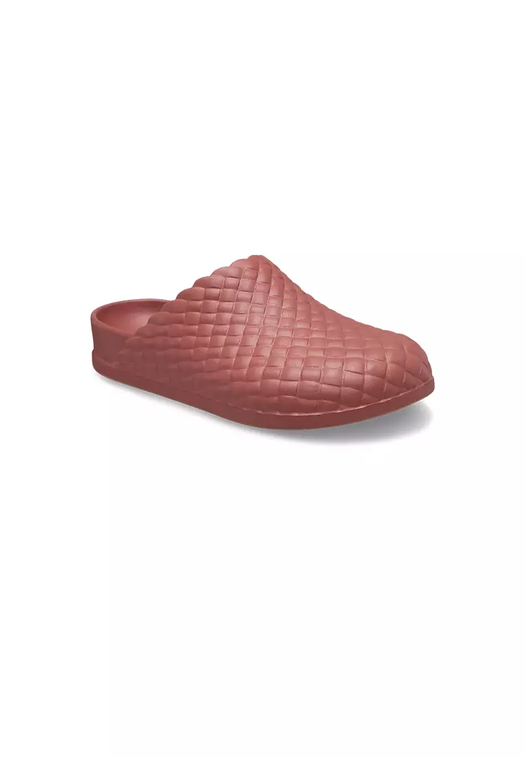 Discount on Crocs  shoes - SKU: Dylan Woven Texture Clog In Spice