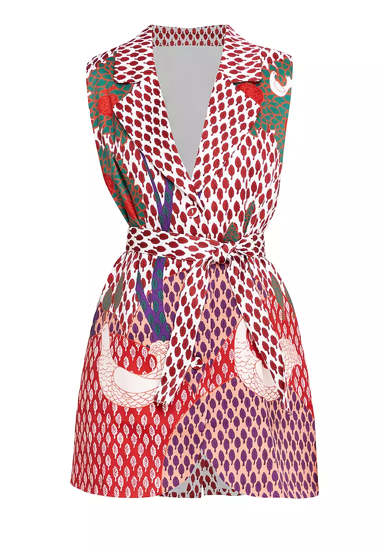 Buy Plains & Prints Secret Garden Jewell Sleeveless Vest Top 2024