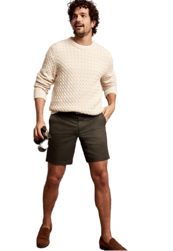 banana republic green shorts